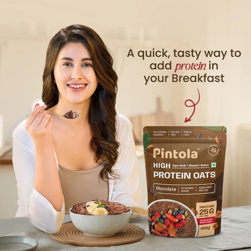 High Protein Dark Chocolate Oats 1kg - Image 4