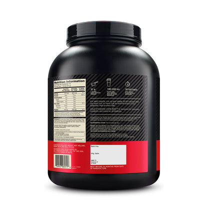 Gold Standard 100% Whey Protein Powder Vanilla Ice Cream 5 lbs (2.27kg) - Image 3