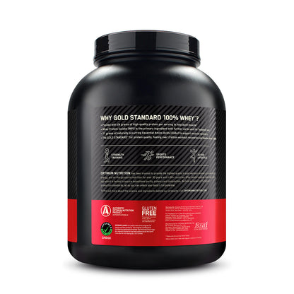 Gold Standard 100% Whey Protein Powder Vanilla Ice Cream 5 lbs (2.27kg) - Image 4